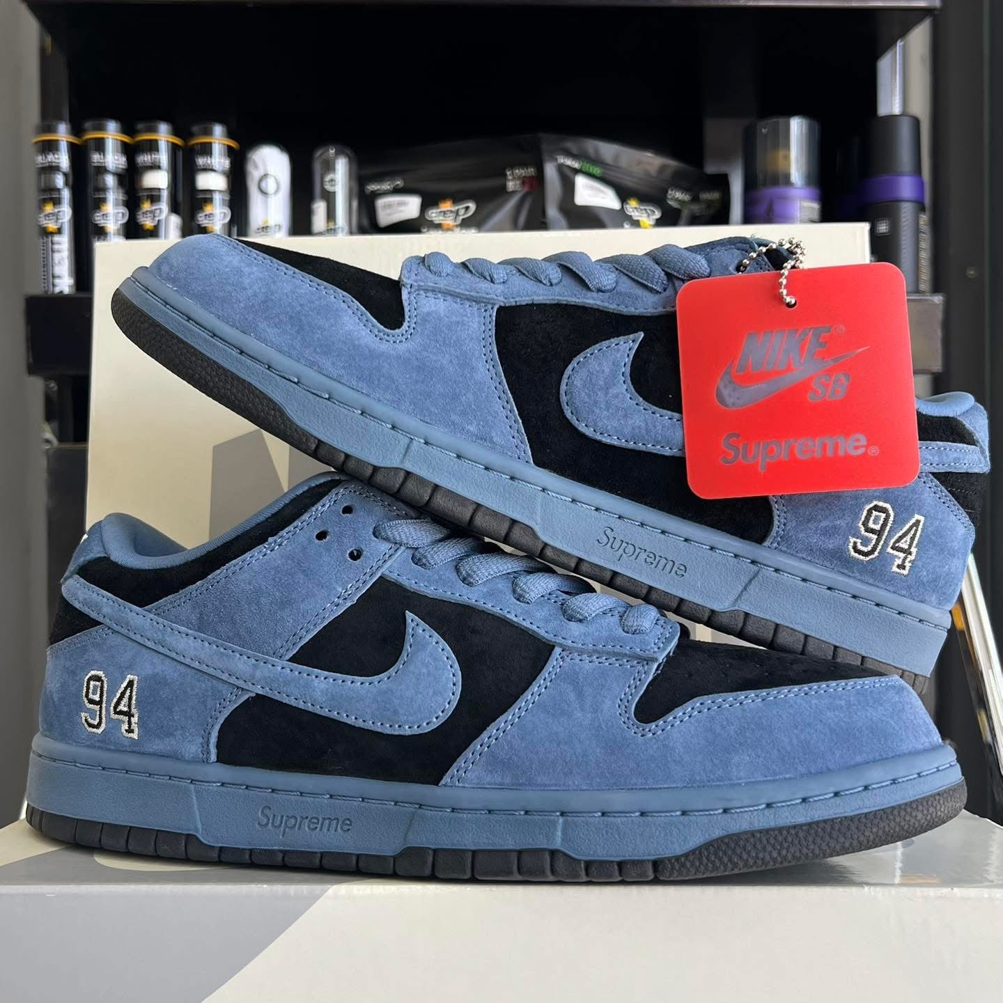 NIKE SB DUNK LOW SUPREME 94 OCEAN FOG