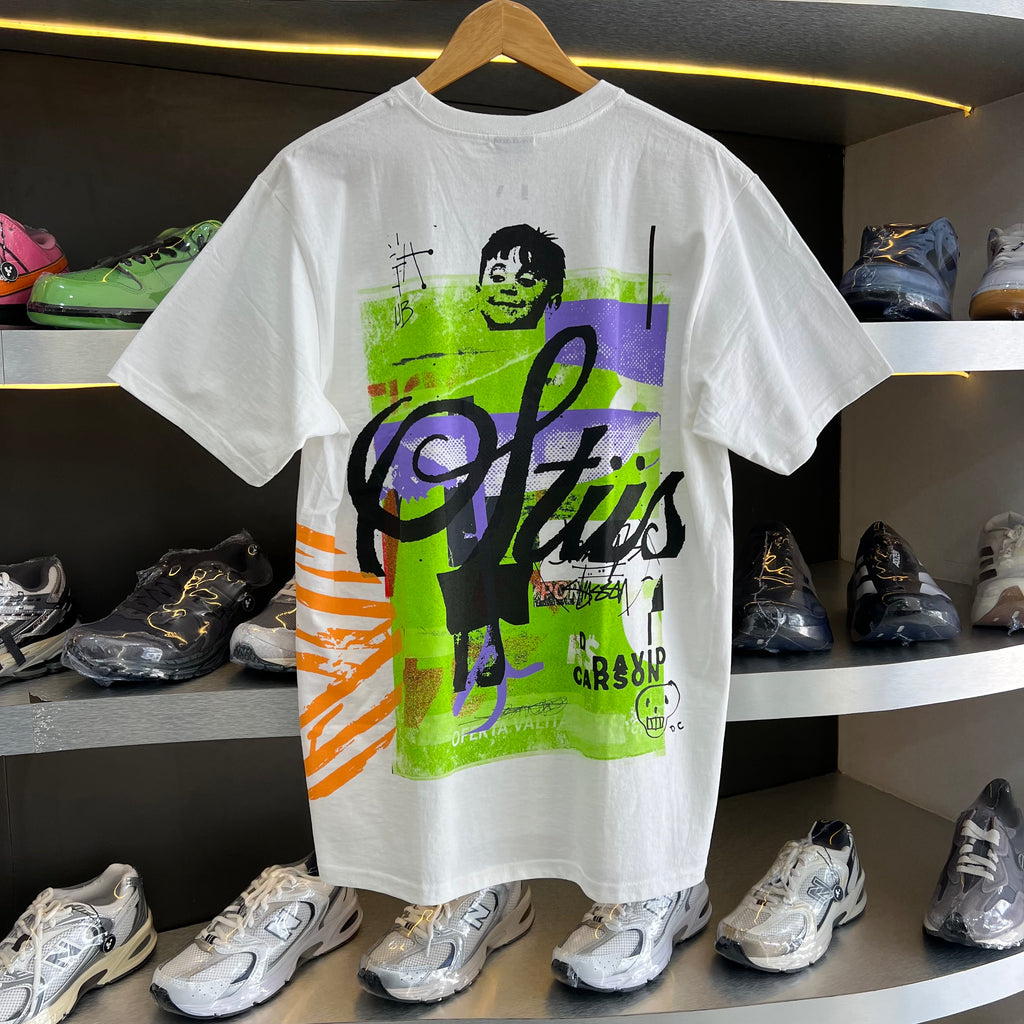 Stussy Carson Dino Tee White