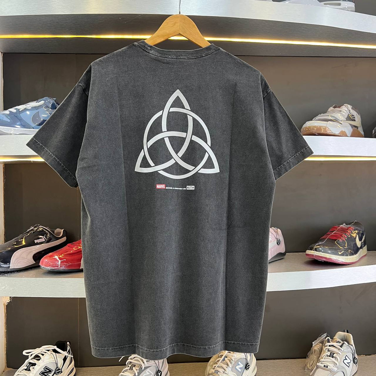 Kith x Marvel Thor Vintage Tee Black