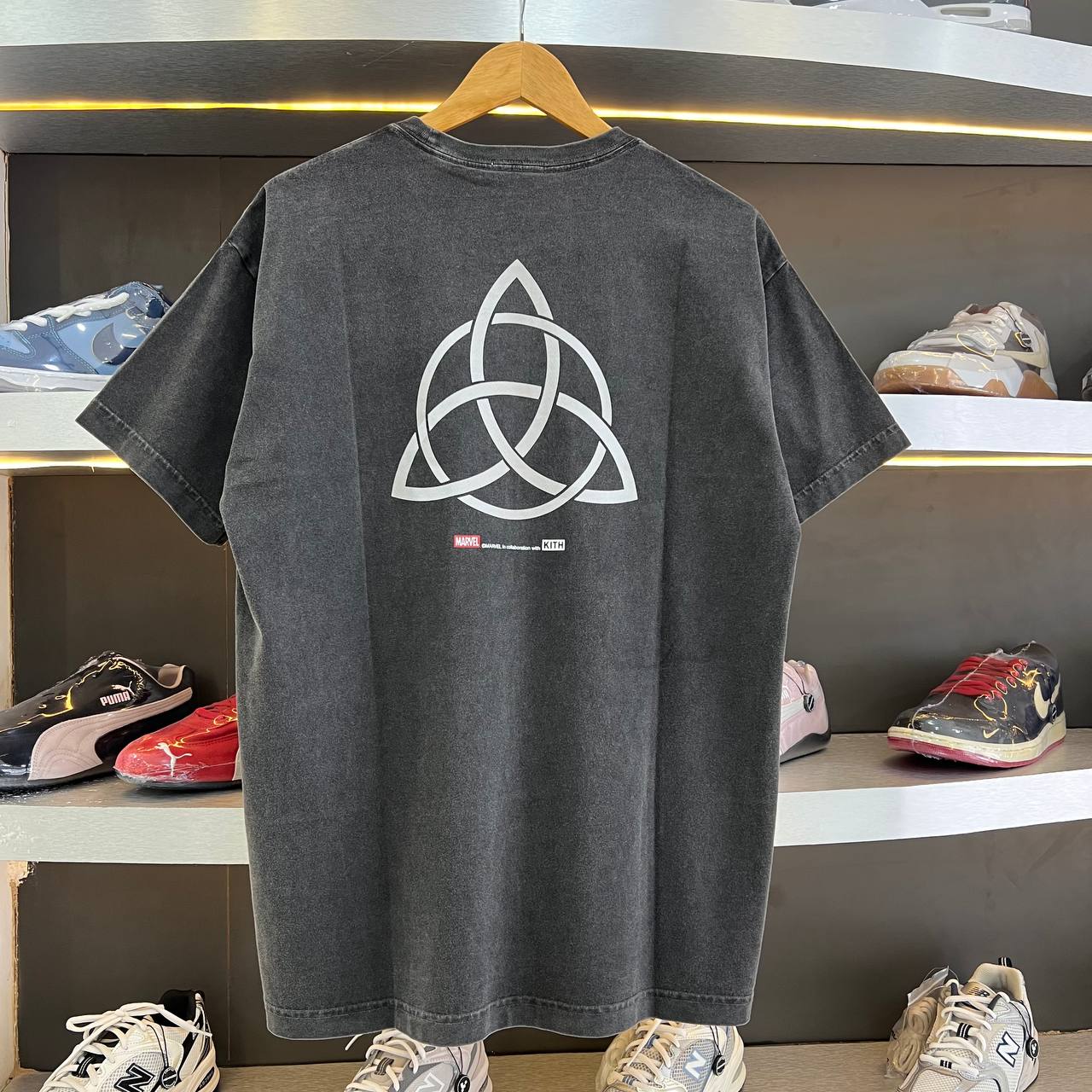 Kith x Marvel Thor Vintage Tee Black