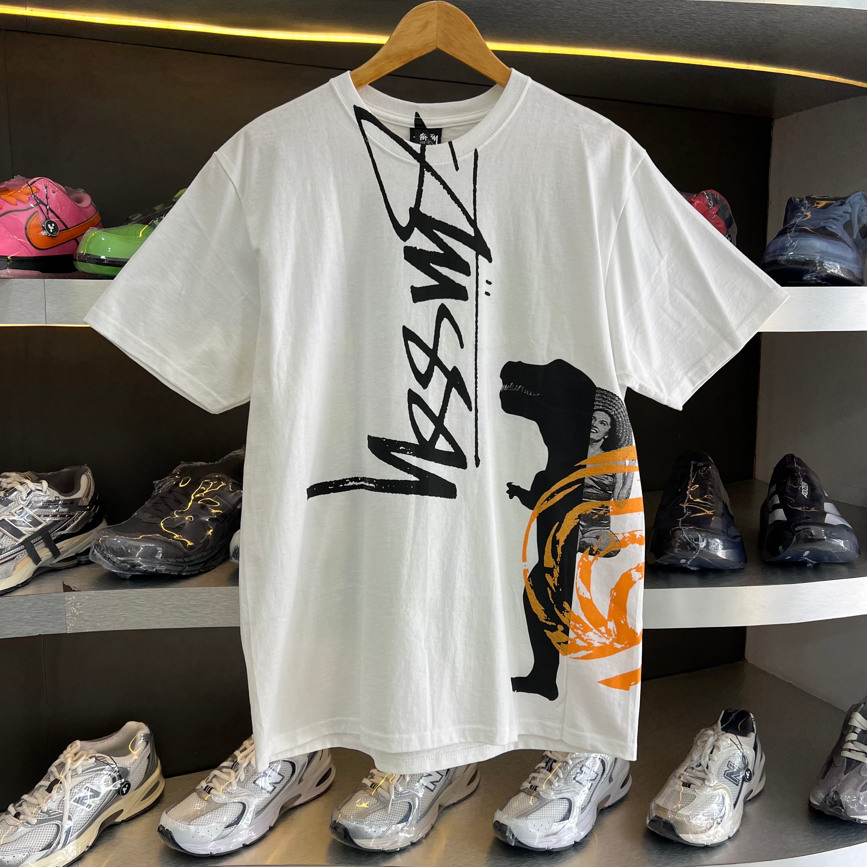 Stussy Carson Dino Tee White