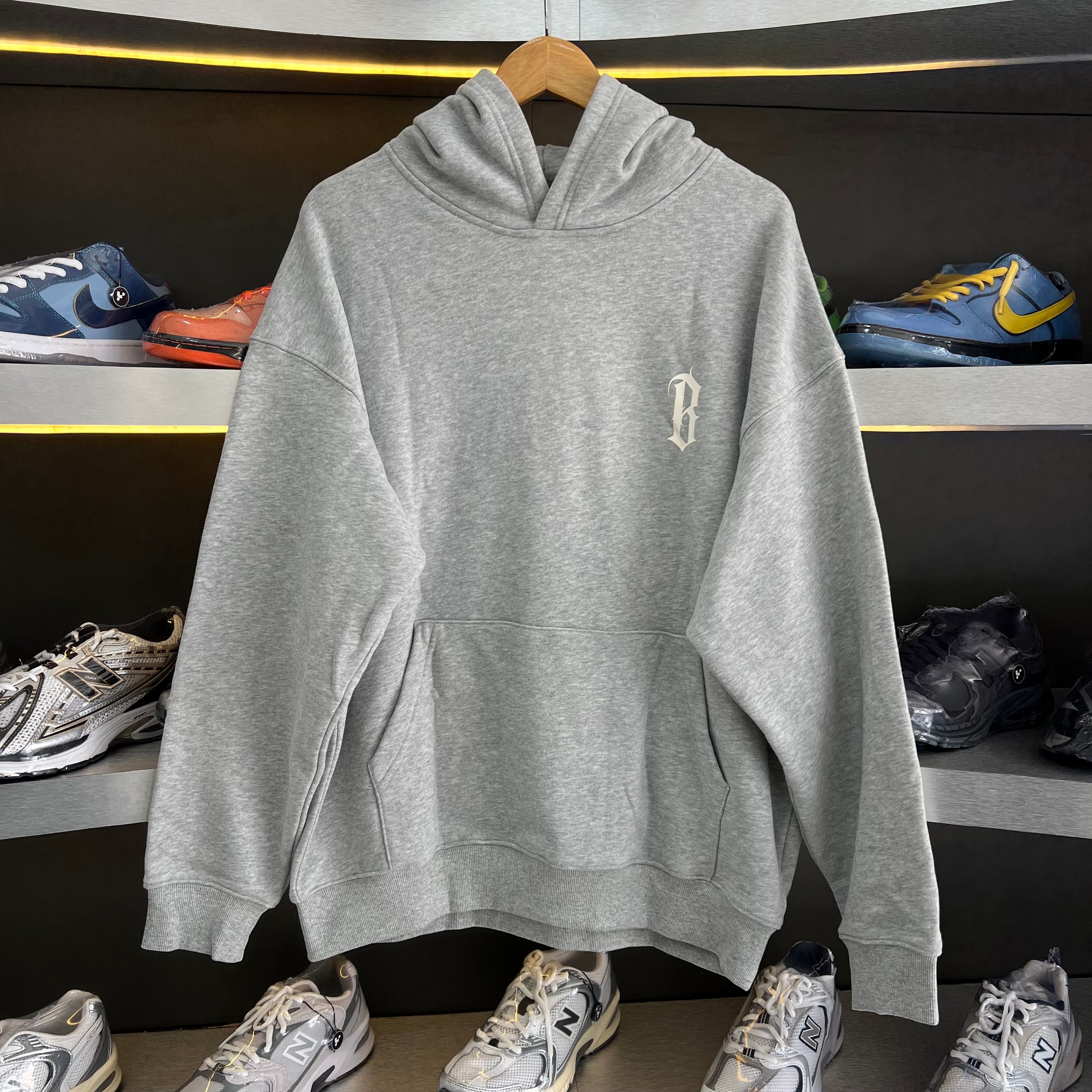 Boneless Fearless Grey Hoodie