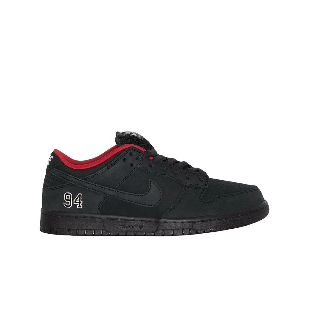 NIKE SB DUNK LOW SUPREME 94 BLACK
