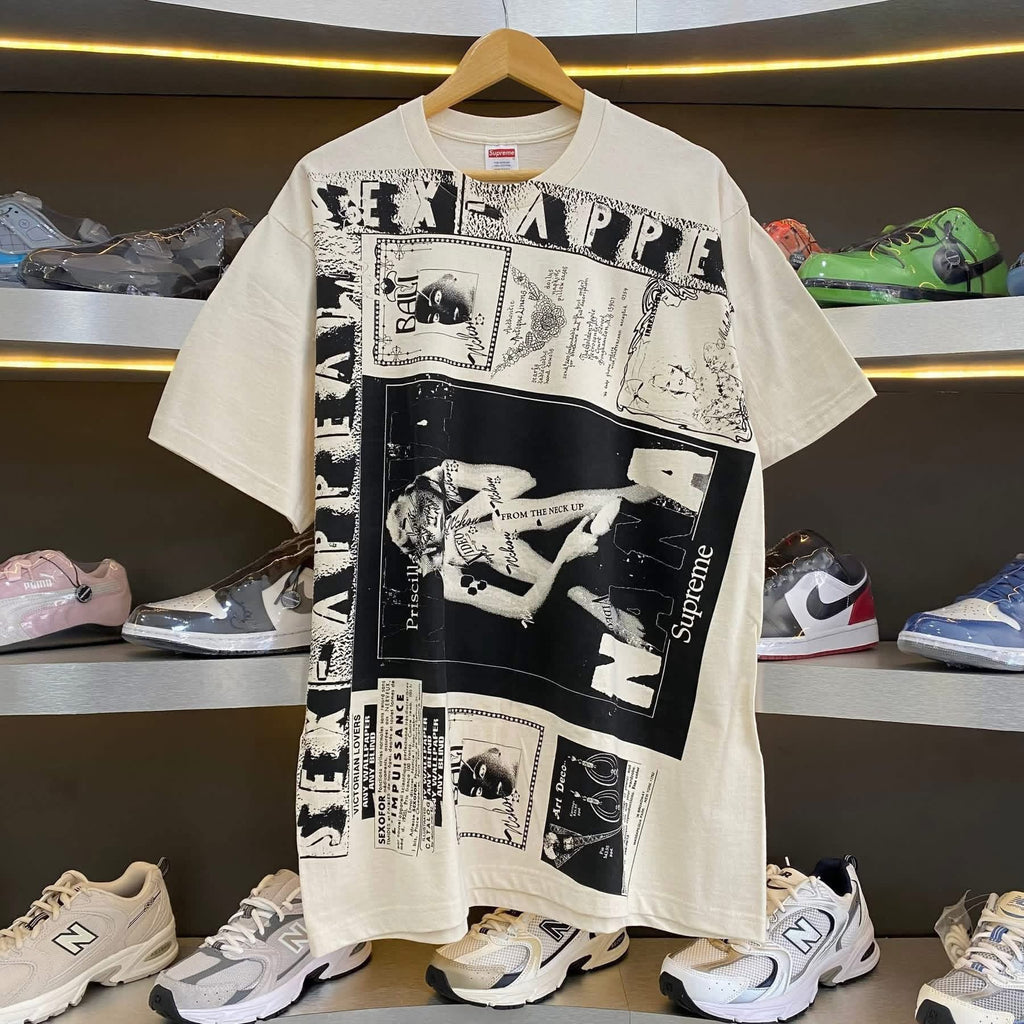 Supreme Collage Tee Natural