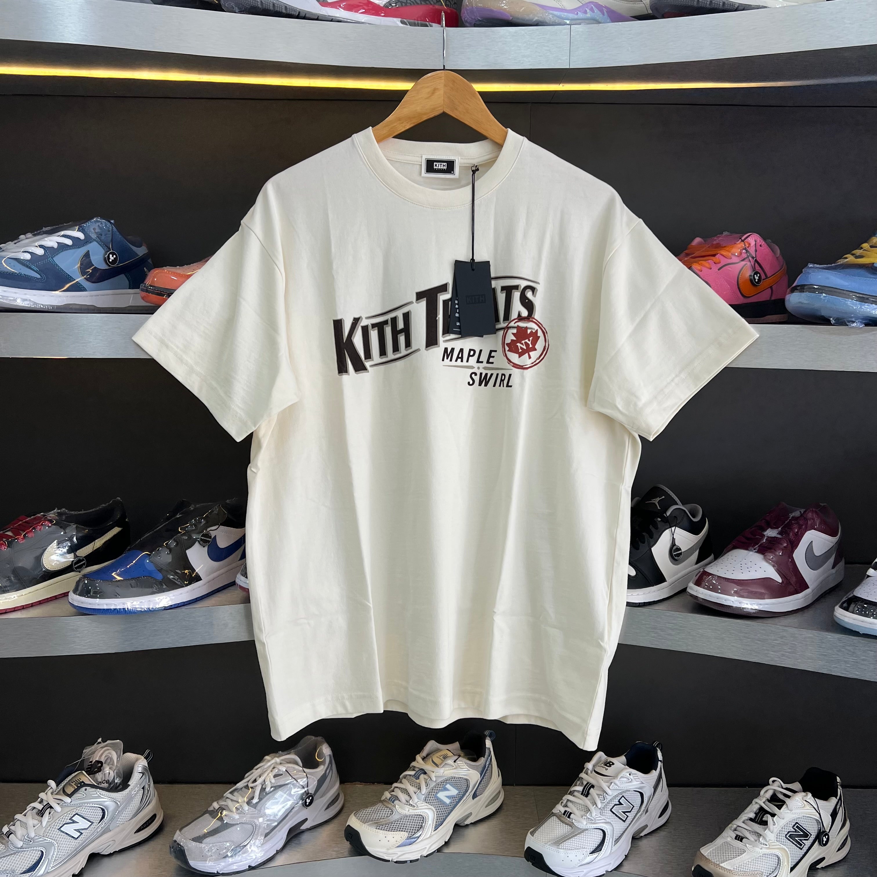 Kith Treats Leaf Vintage Tee Cream