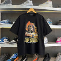 CARNIVAL X TOP SECRET BURNOUT OVS T-SHIRT BLACK