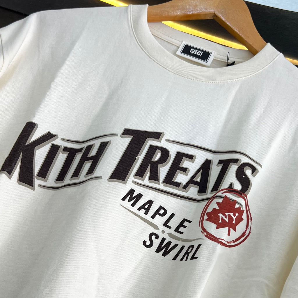 Kith Treats Leaf Vintage Tee Cream