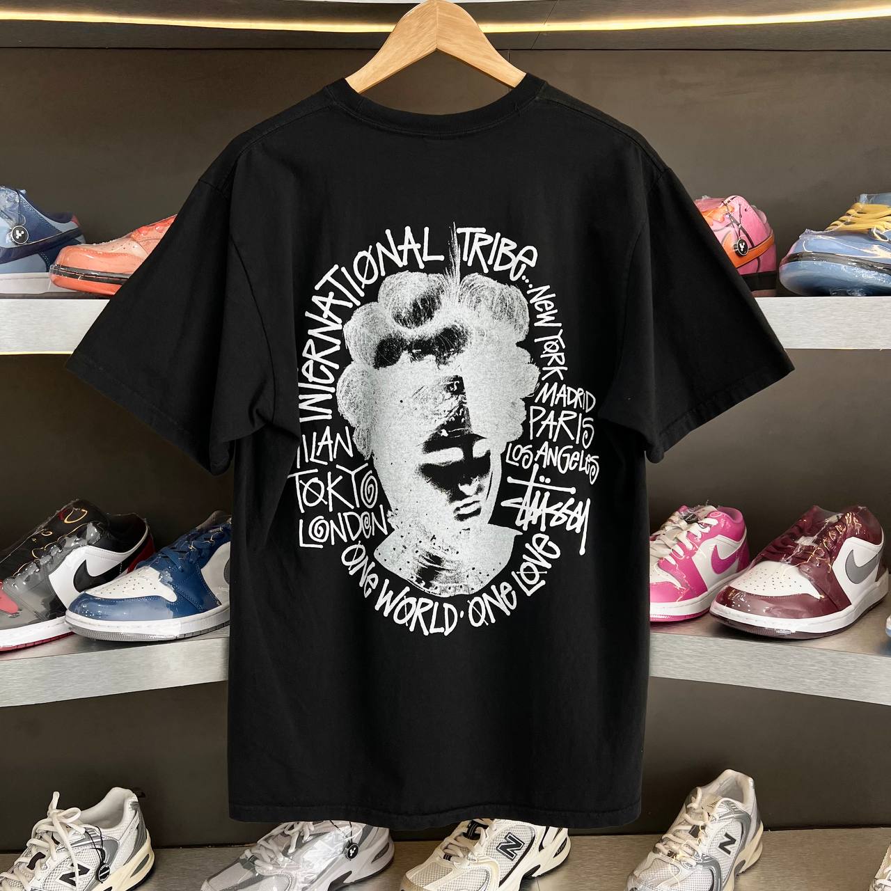 Stussy Camelot Tee Pigment Dyed Black