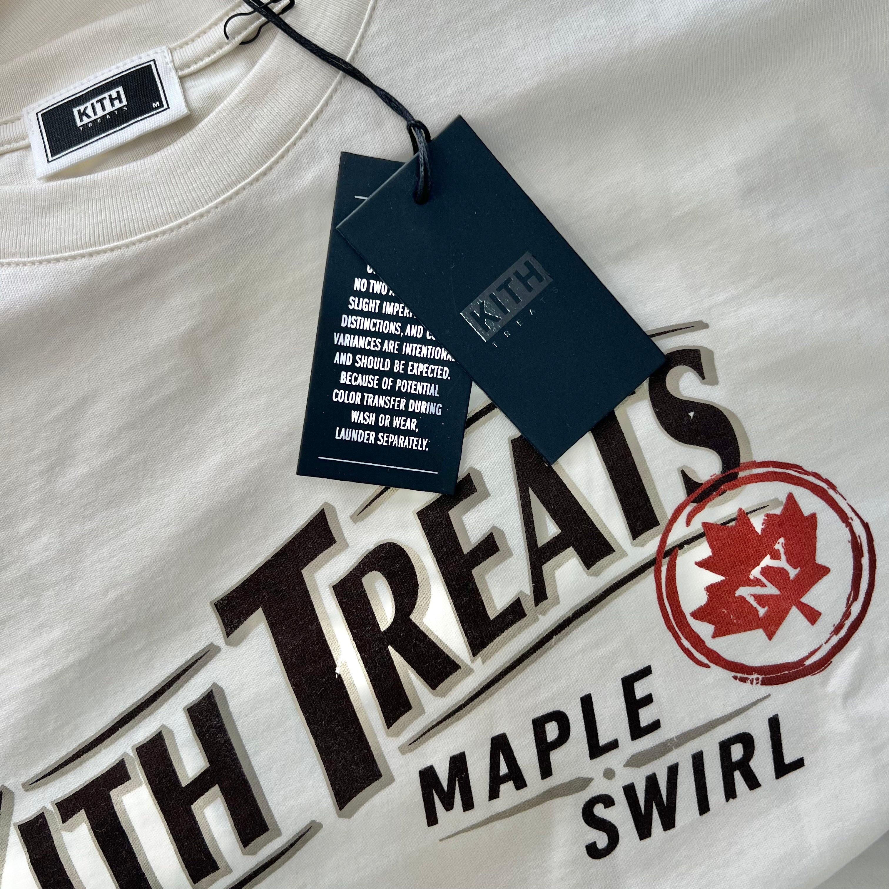 Kith Treats Leaf Vintage Tee Cream