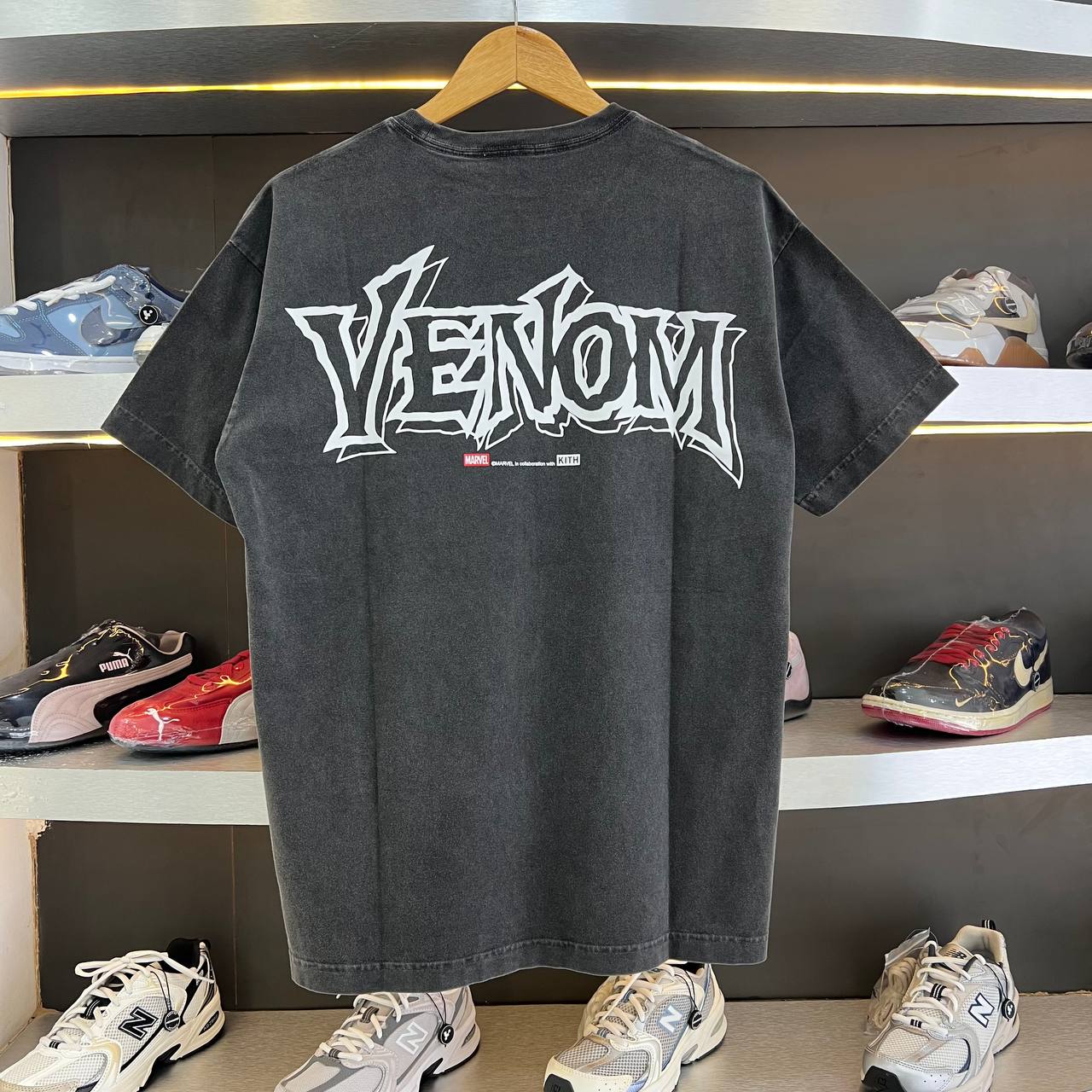Kith Marvel Venom Vintage T-Shirt "Black"