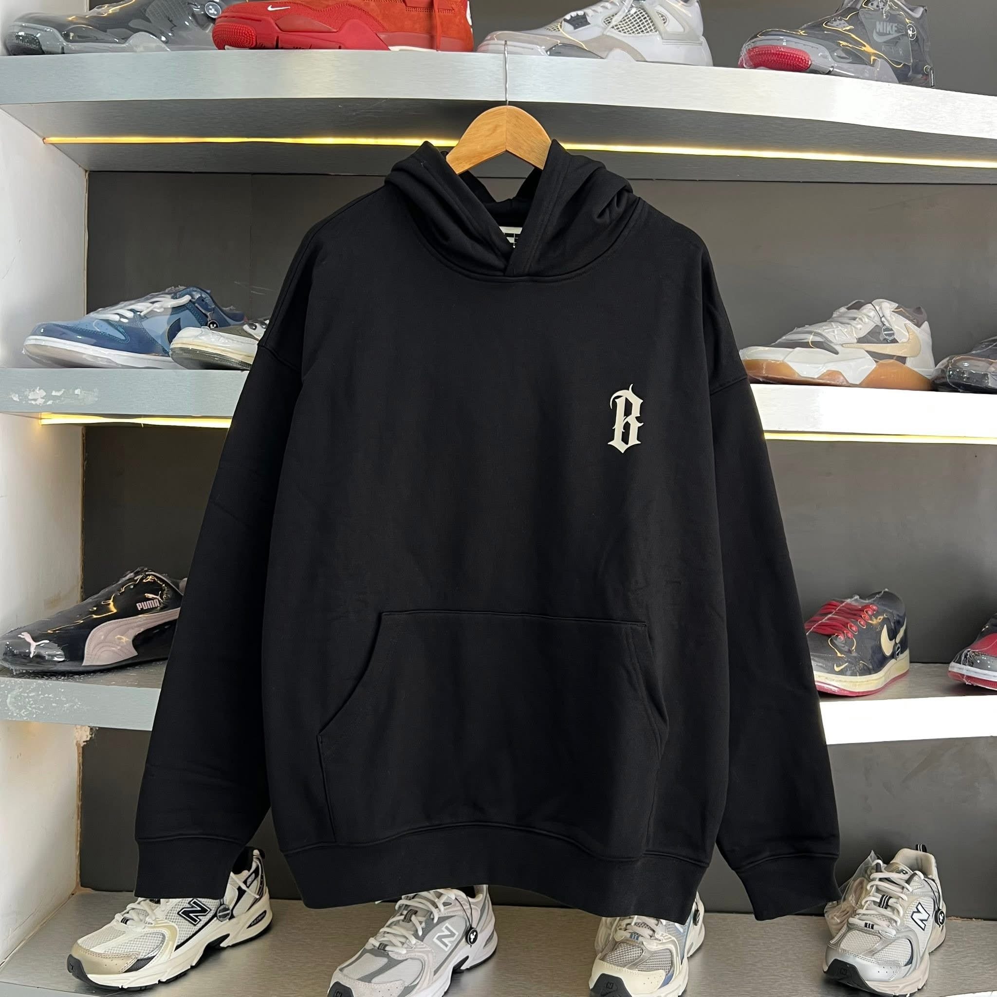Boneless Fearless Black Hoodie