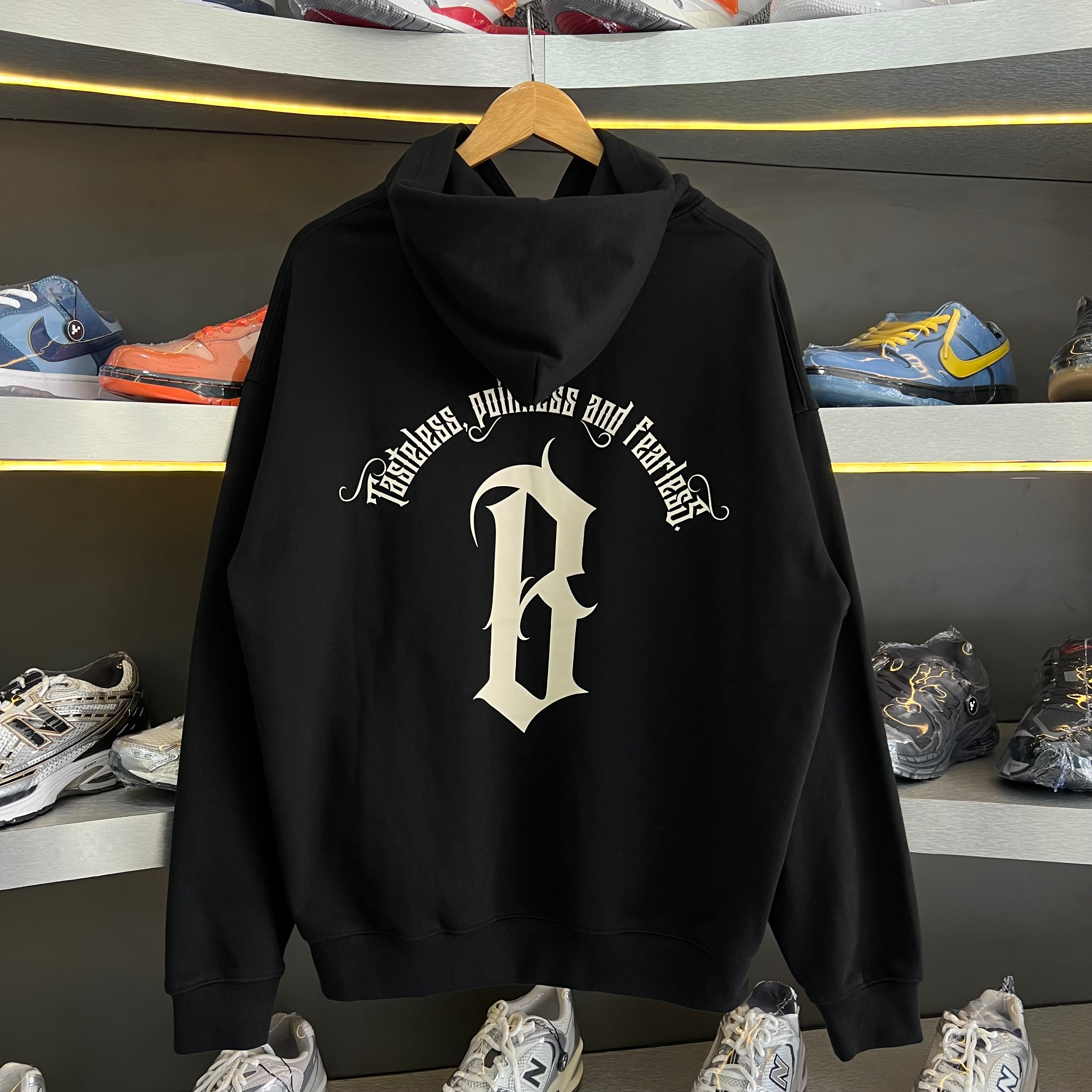 Boneless Fearless Black Hoodie