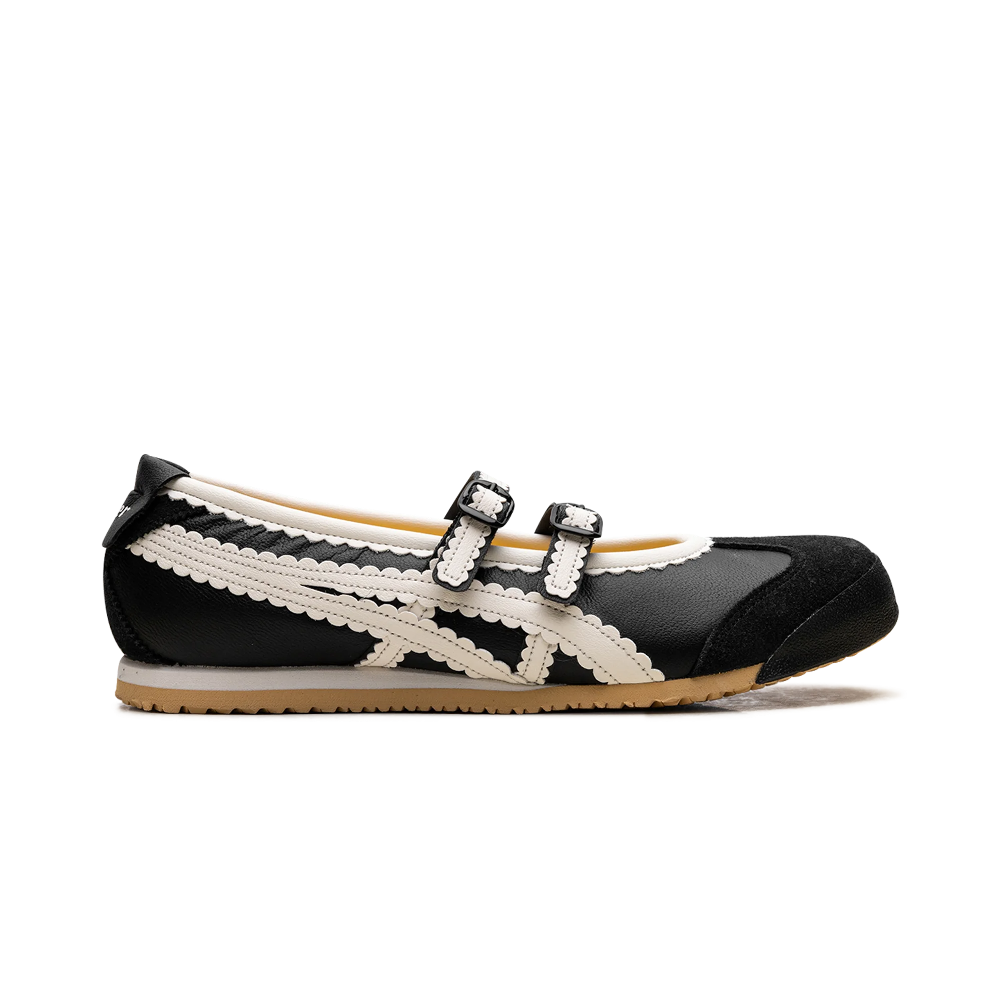 ONITSUKA TIGER WOMENS Mexico 66 TGRS "Black Cream"