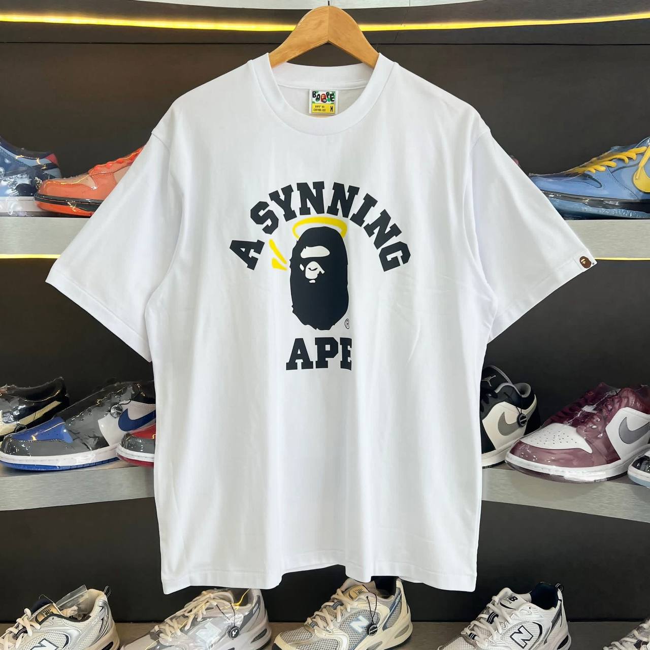 BAPE x Spotify x Central Cee College Relaxed Fit Tee