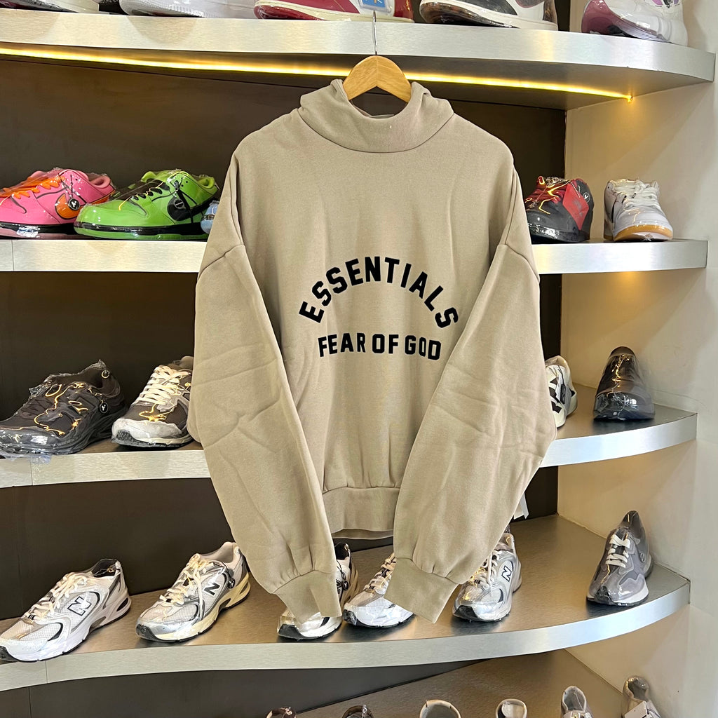 Fear of God Essentials Hoodie Core Dusty Beige