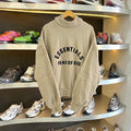 Fear of God Essentials Hoodie Core Dusty Beige