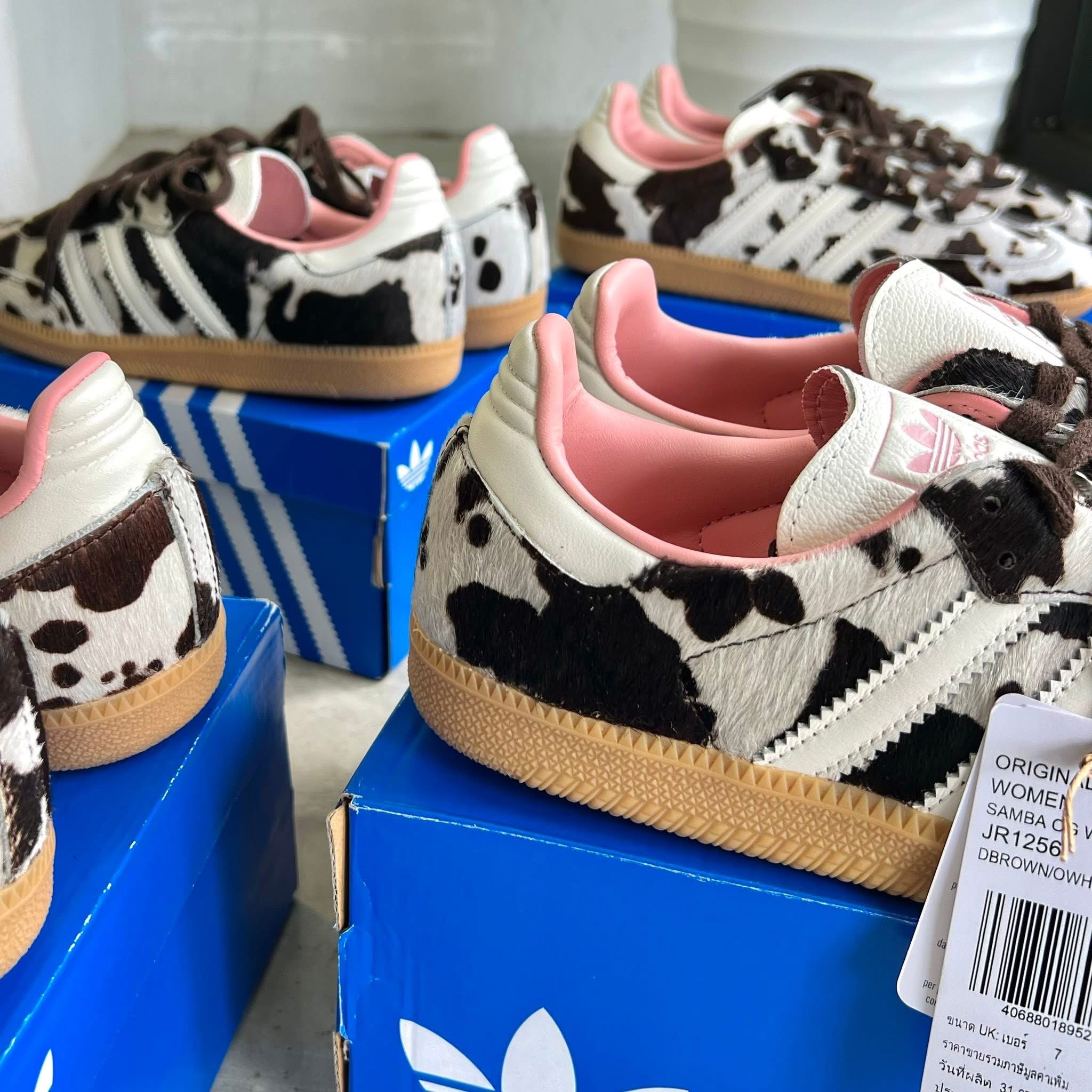 Adidas Samba OG Cow Print Women's