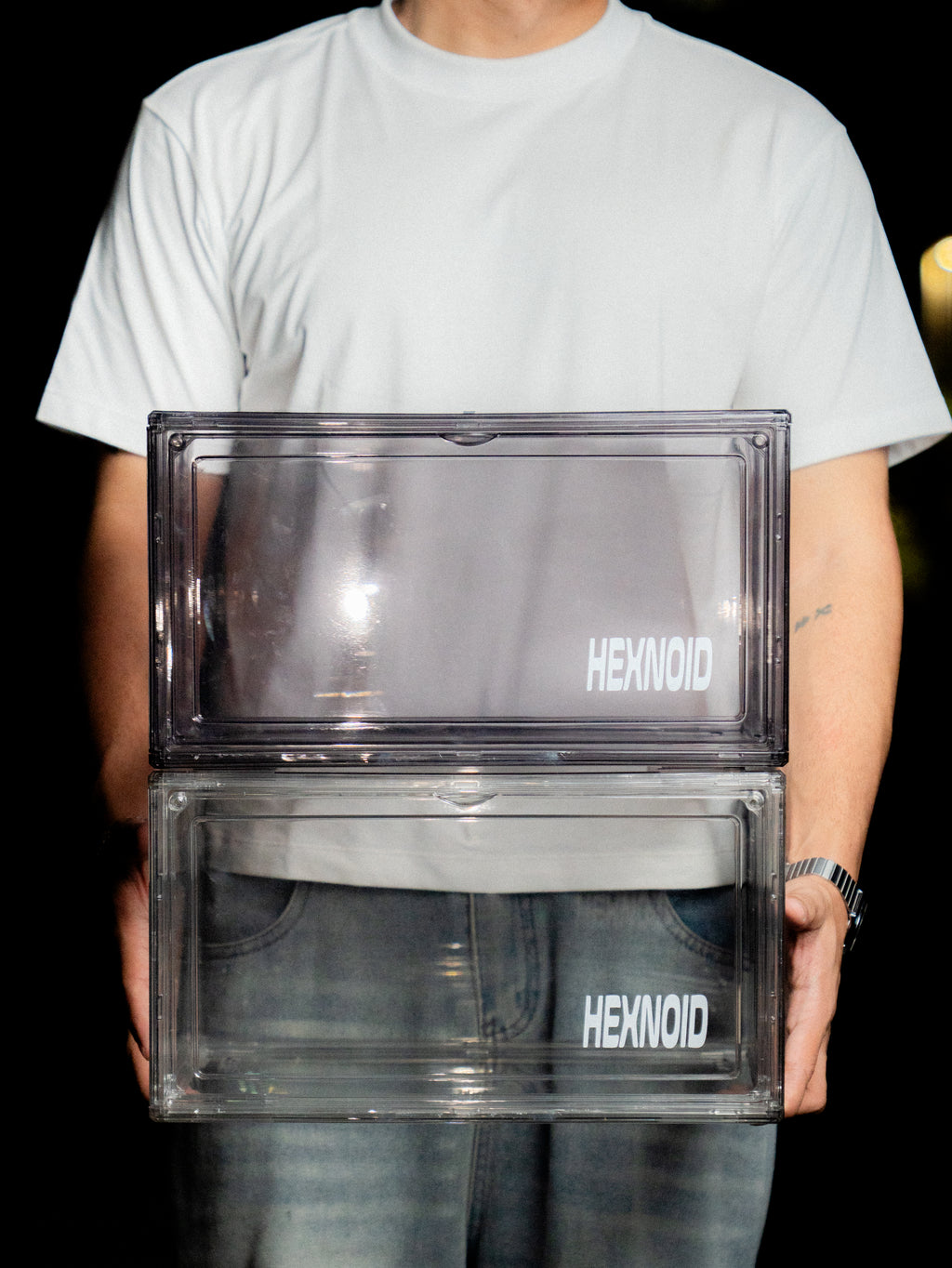 Hexnoid Sneaker Storage Box (Transparent)