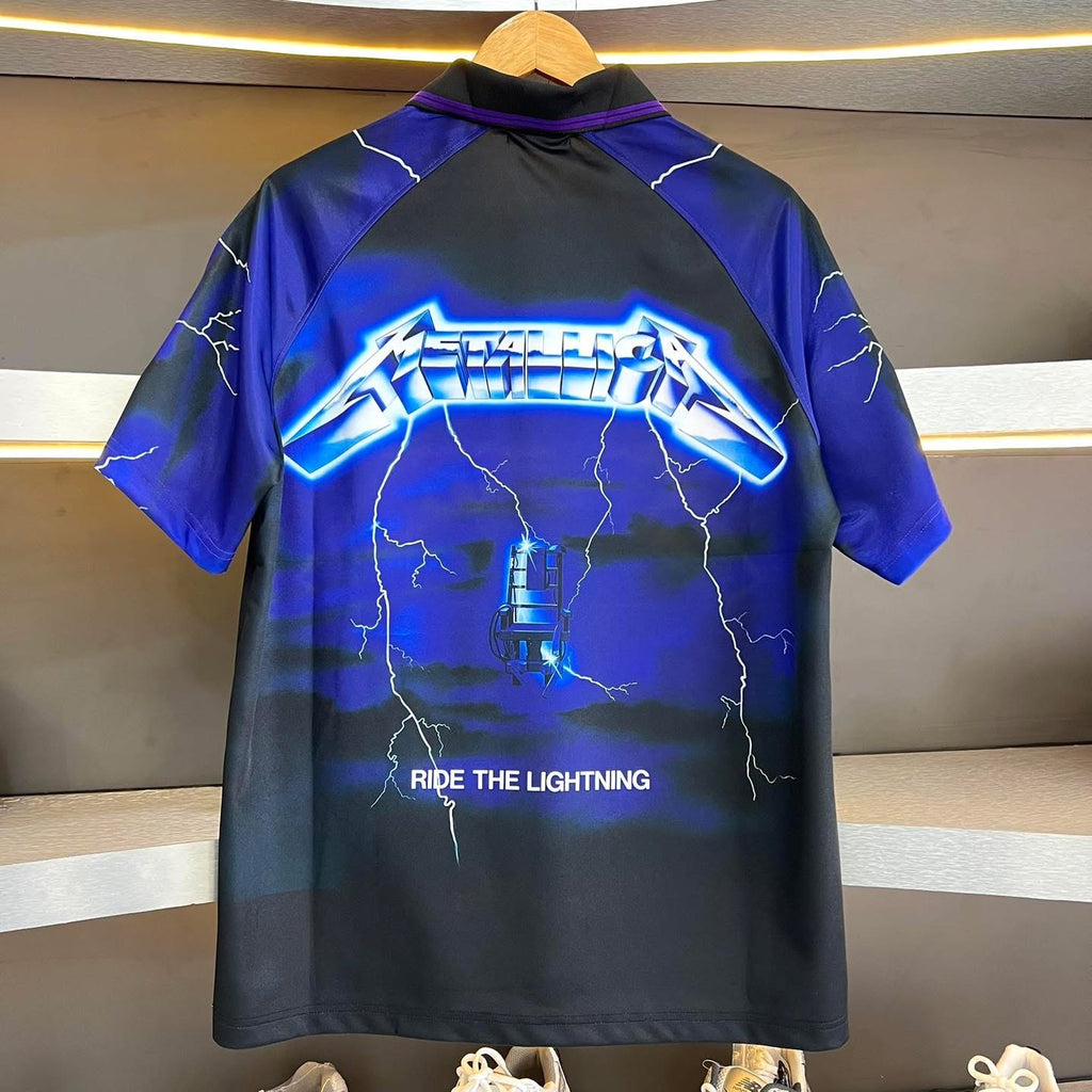 Carnival X Metallica Ride The Lightning Jersey Black