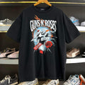 Carnival x Guns N Roses Bullet Skull Ovs Washedt T-Shirt Black