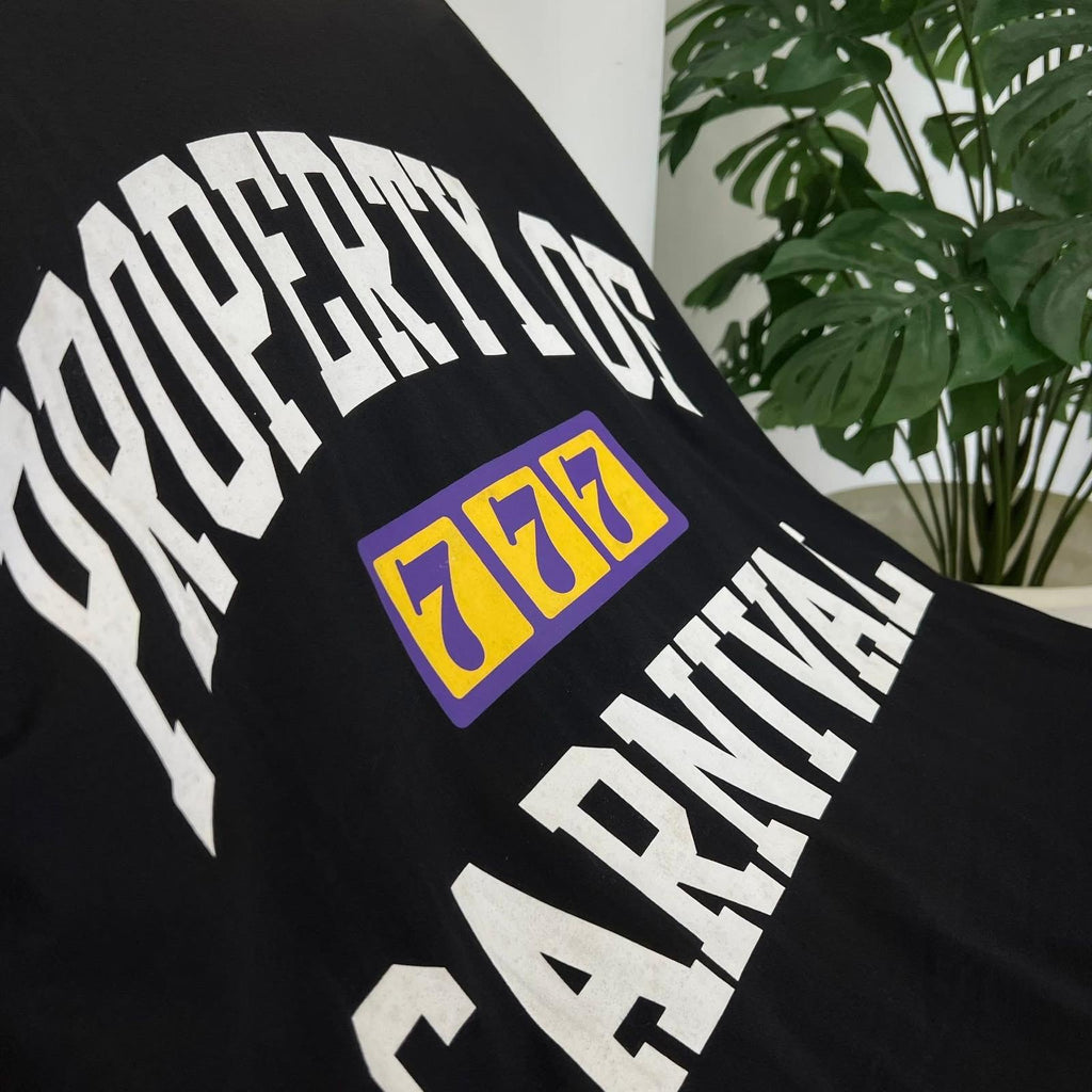 CARNIVAL 777 Black Tee