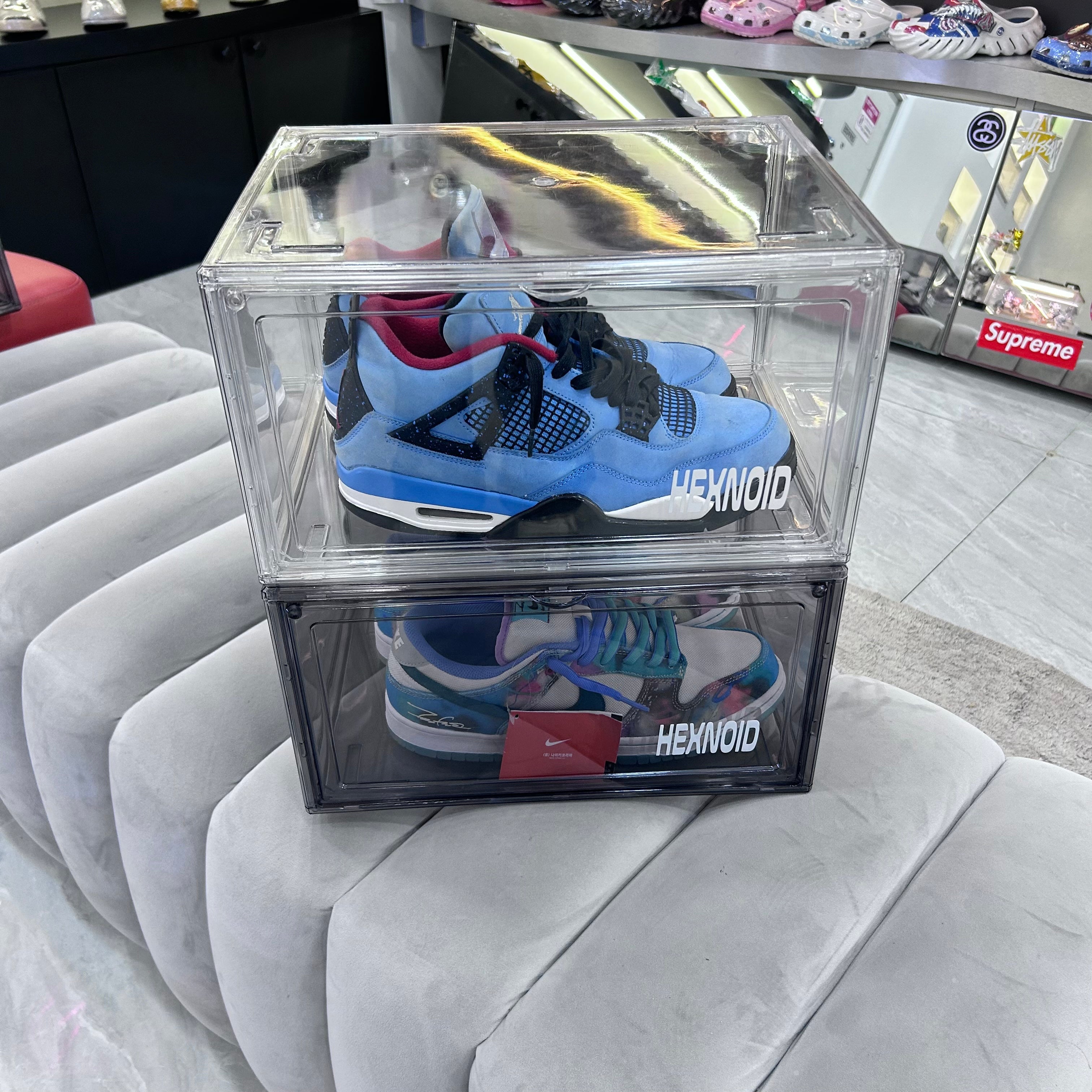 Hexnoid Sneaker Storage Box (Transparent)