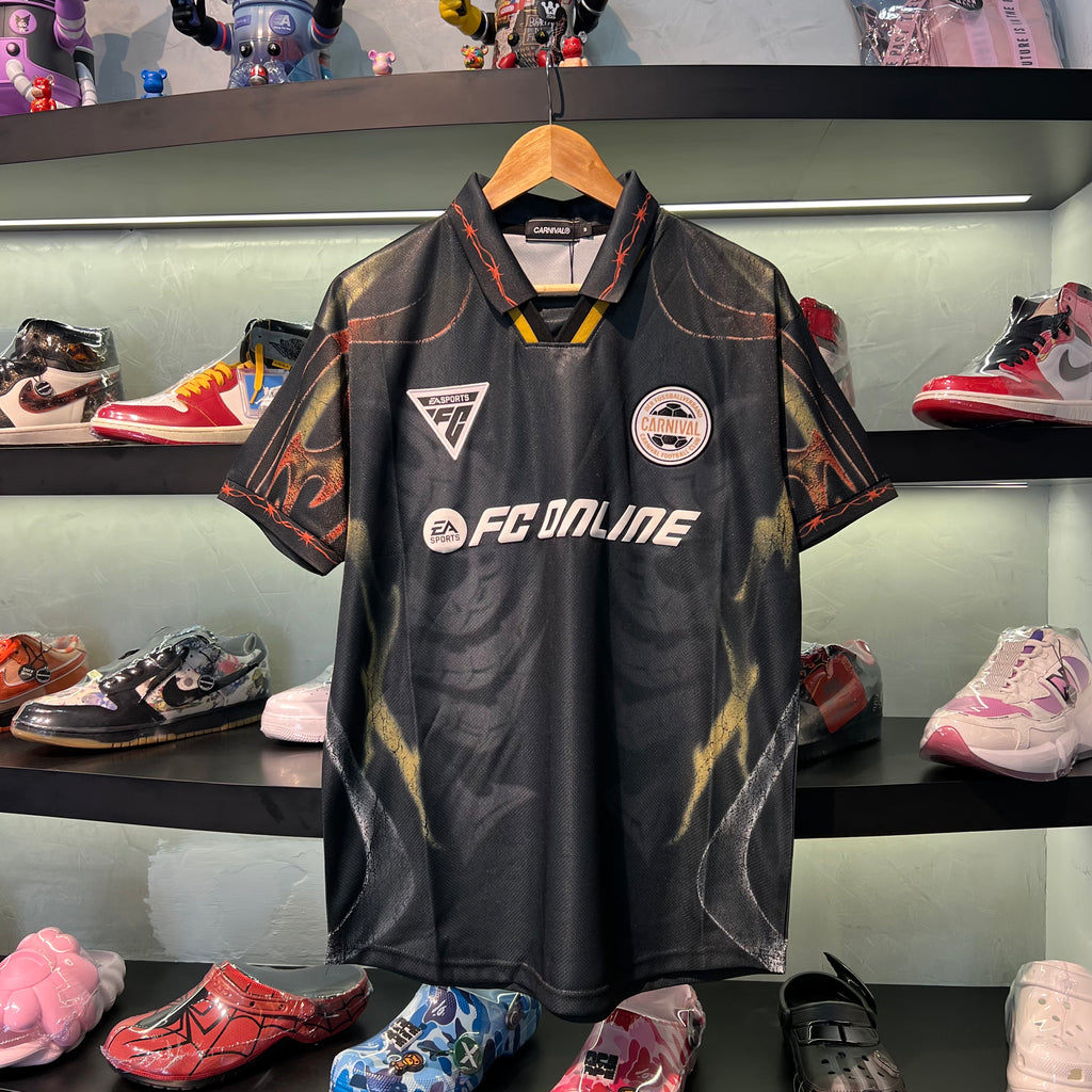 CARNIVAL X FC ONLINE NATIONALELF JERSEY BLACK/RED