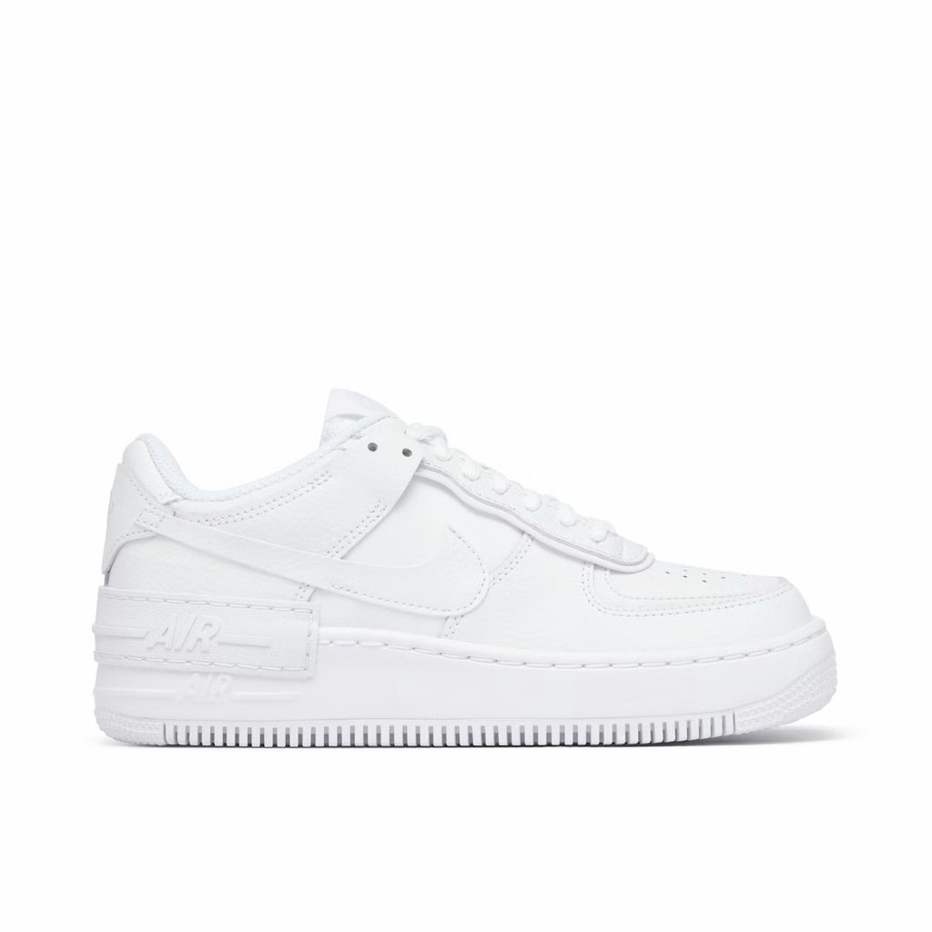 NIKE AIR FORCE 1 SHADOW TRIPLE WHITE WOMENS