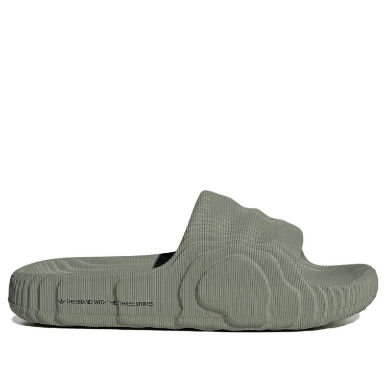 ADIDAS ADILETTE 22 SLIVER GREEN