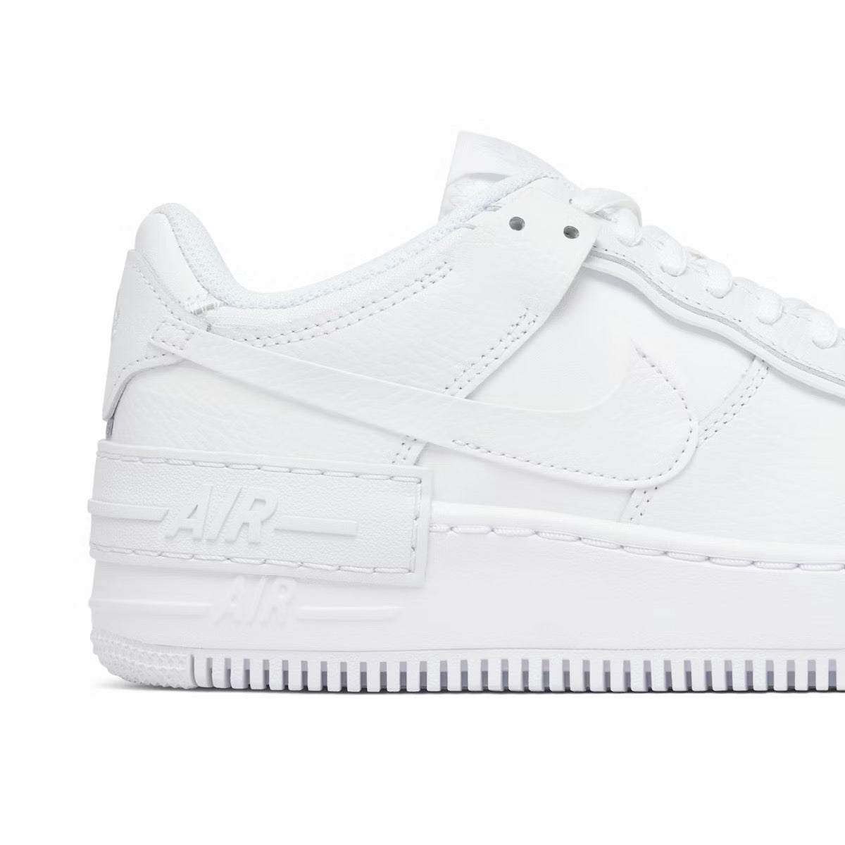 NIKE AIR FORCE 1 SHADOW TRIPLE WHITE WOMENS