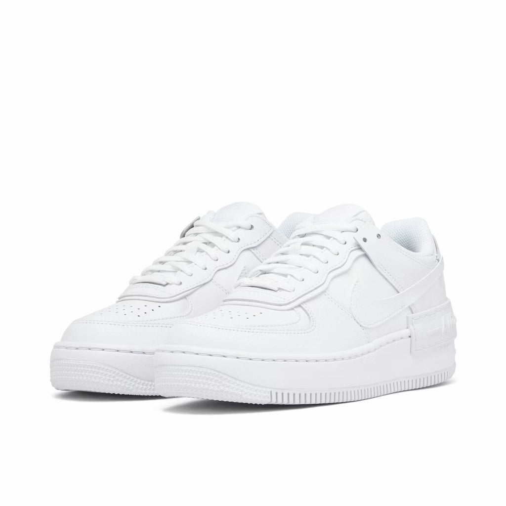 NIKE AIR FORCE 1 SHADOW TRIPLE WHITE WOMENS