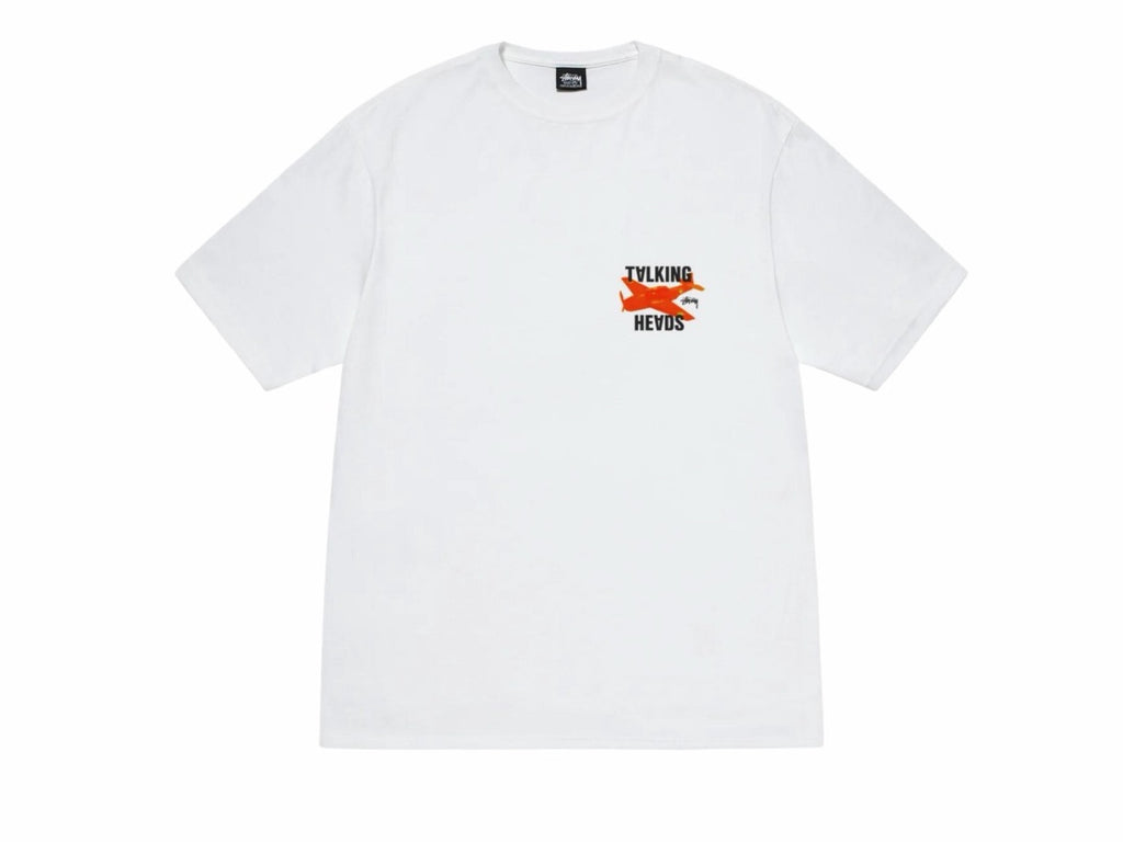 Stussy Talking Heads Remain In Light Tee White