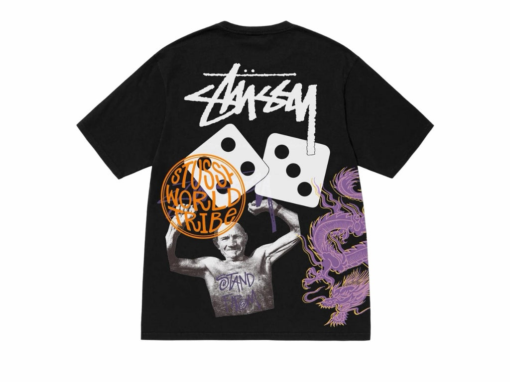 Stussy Strike Pigment Dyed Tee Black