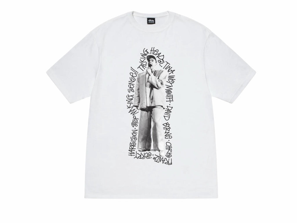 Stussy Talking Heads Stop Making Sense Tee White