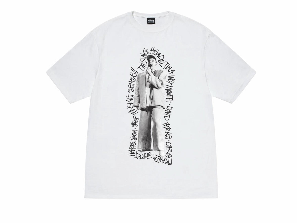 Stussy Talking Heads Stop Making Sense Tee White