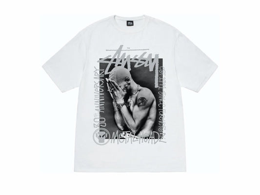Stussy Goldie Metalheadz 30 Tee White