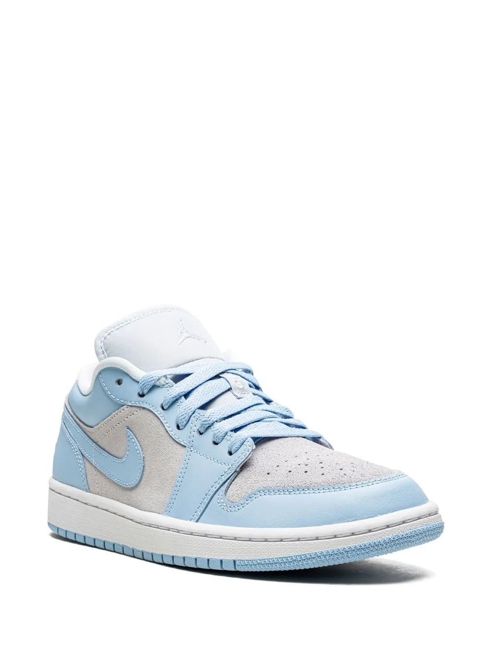 Air Jordan 1 Low Football Grey Aluminium Women's