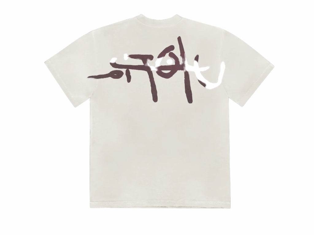 Travis Scott x Kaws Utopia Tee White