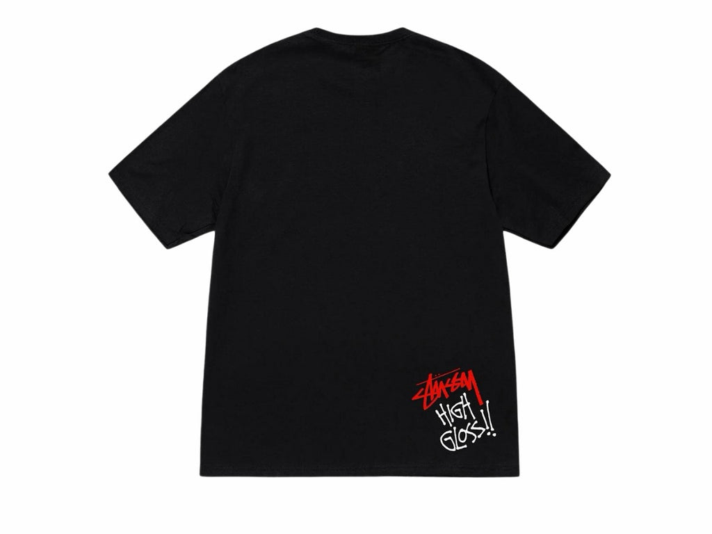 Stussy Spray Gun Tee Black