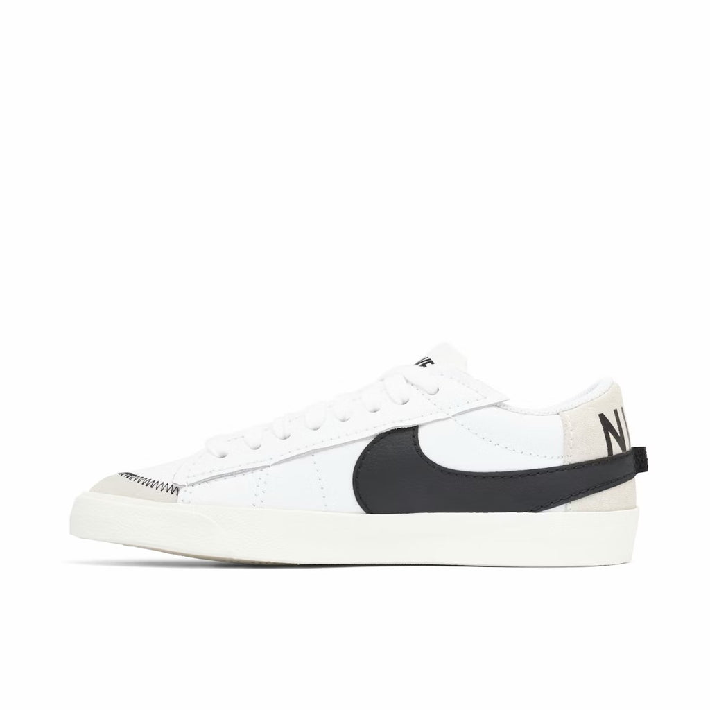 NIKE BLAZER LOW JUMBO WHITE BLACK