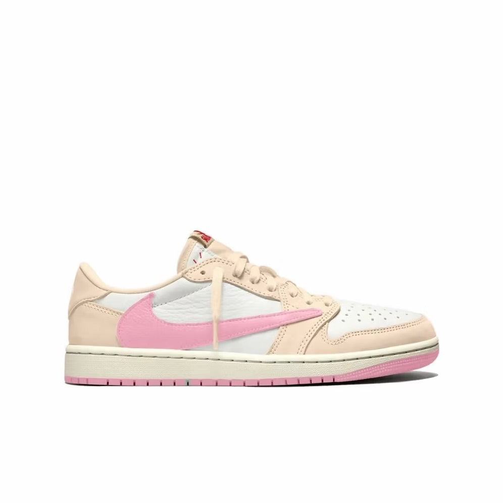 Travis Scott x Air Jordan 1 Low Shy Pink