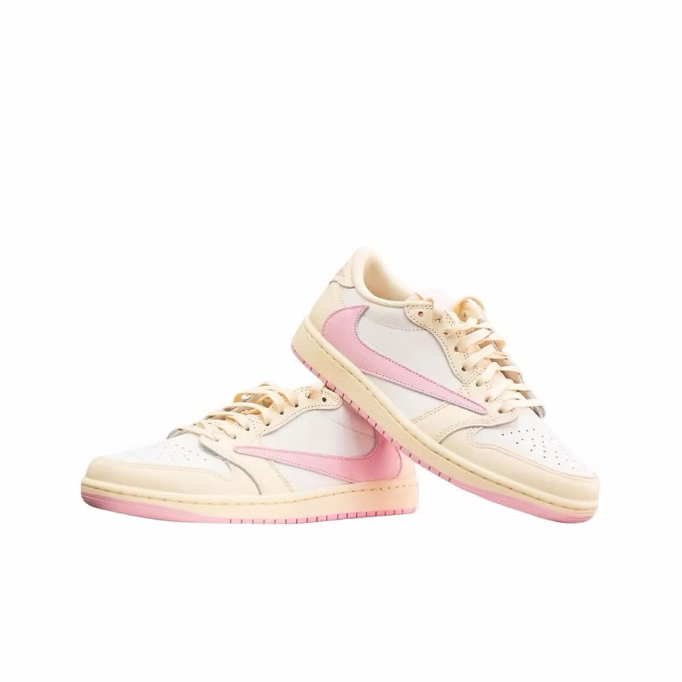 Travis Scott x Air Jordan 1 Low Shy Pink