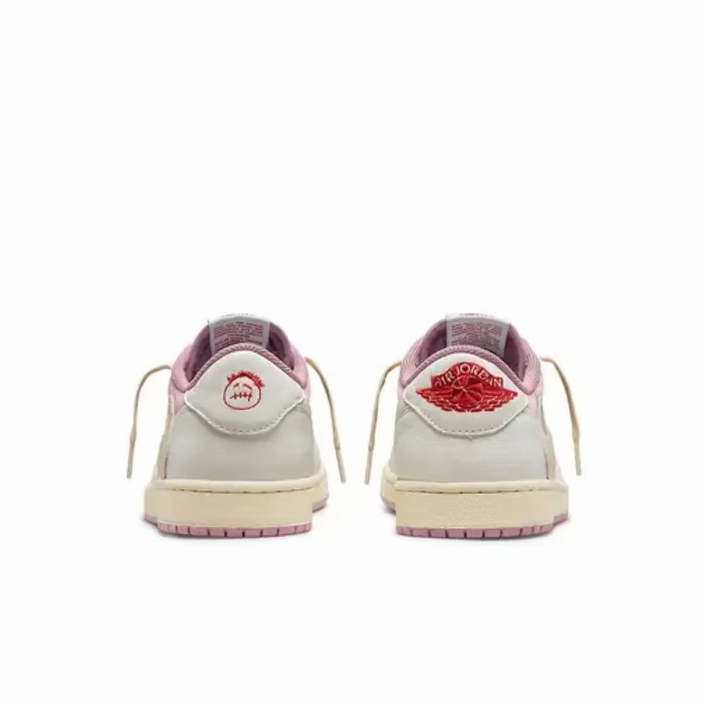 Travis Scott x Air Jordan 1 Low Shy Pink