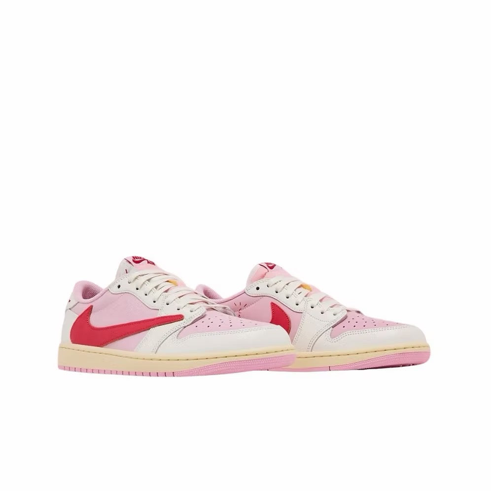 Travis Scott x Air Jordan 1 Low "Tropical Pink"