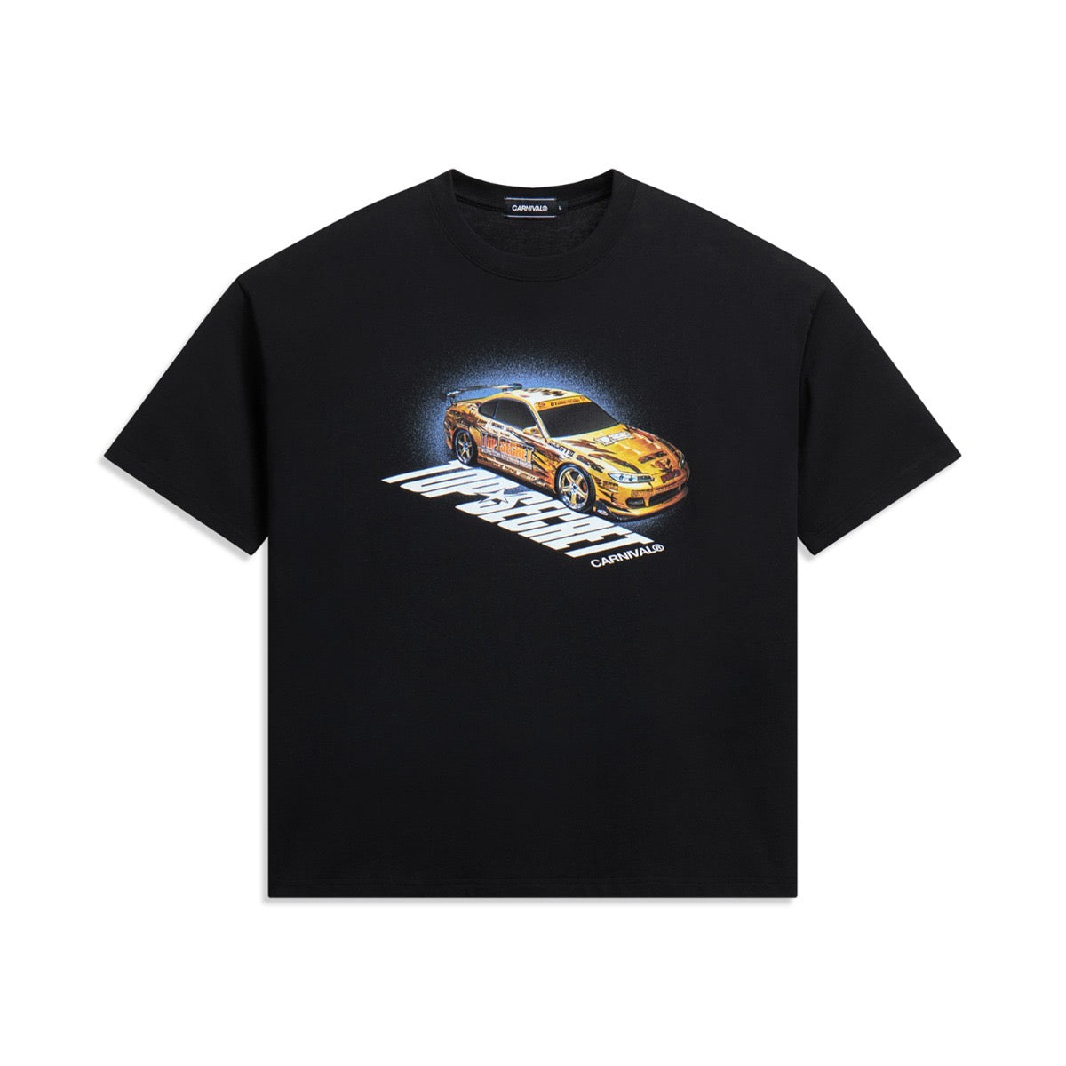 CARNIVAL X TOP SECRET S15 SPECTRUM OVS T-SHIRT BLACK