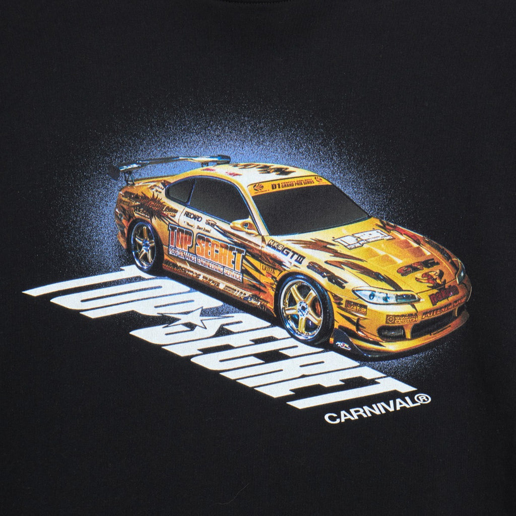 CARNIVAL X TOP SECRET S15 SPECTRUM OVS T-SHIRT BLACK