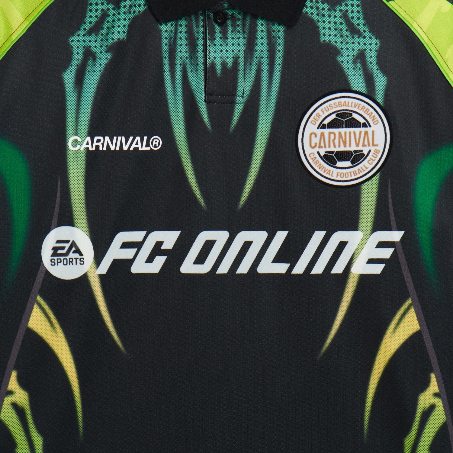 CARNIVAL X FC ONLINE SELECAO JERSEY GREEN/BLACK