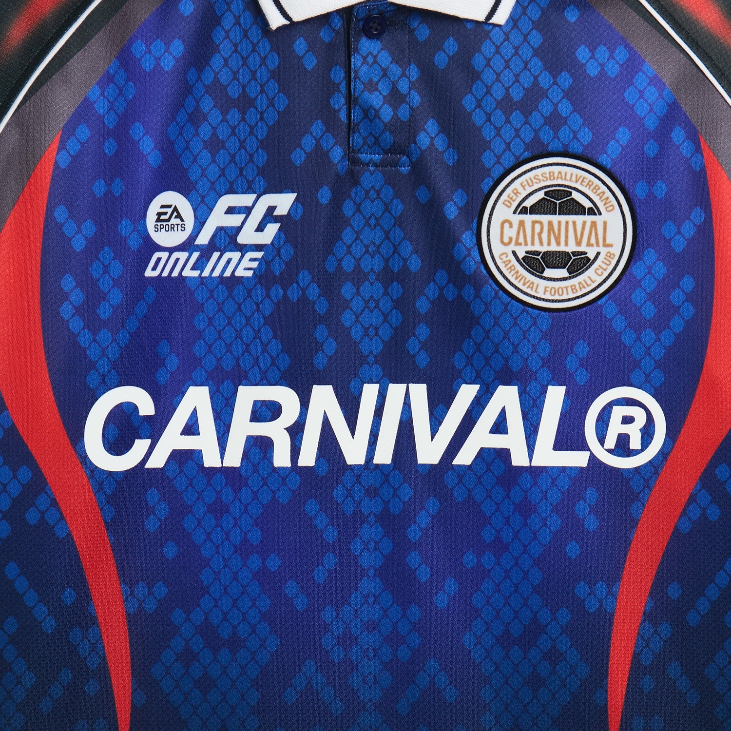 CARNIVAL X FC ONLINE LES BLEUS JERSEY BLUE/RED