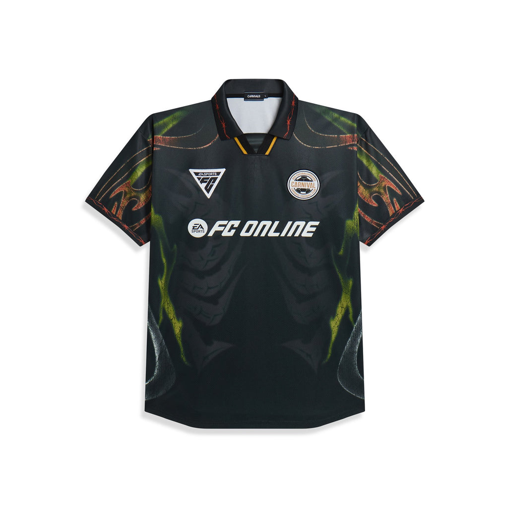 CARNIVAL X FC ONLINE NATIONALELF JERSEY BLACK/RED