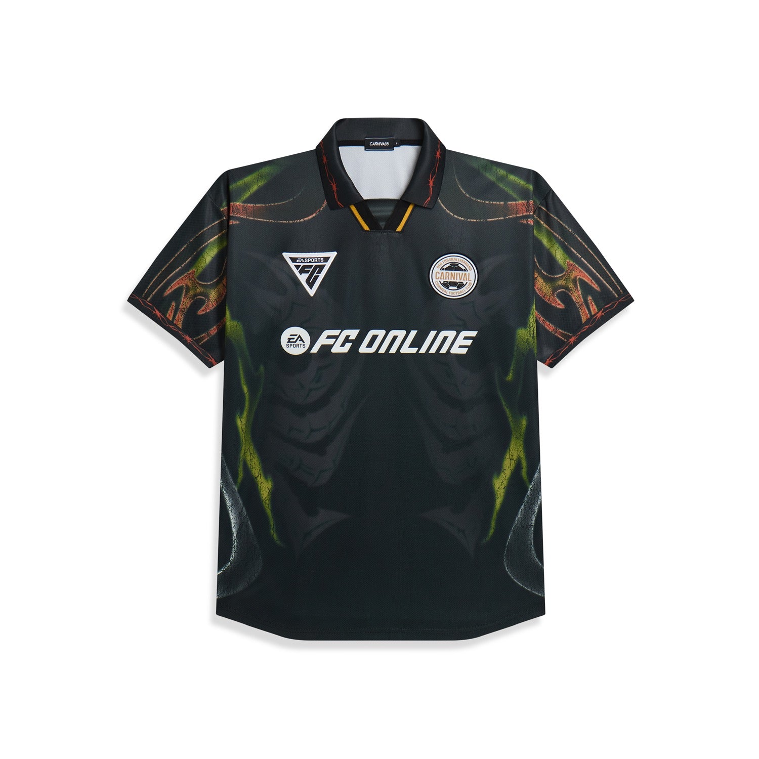CARNIVAL X FC ONLINE NATIONALELF JERSEY BLACK/RED